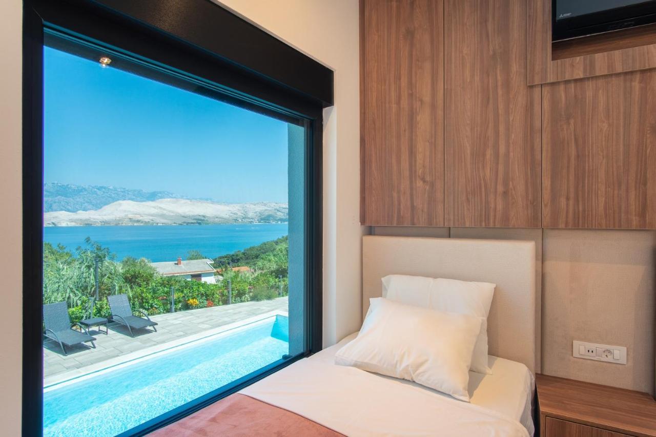 Perla Nera Heated Pool & Sauna Stan Trigraci Exterior photo